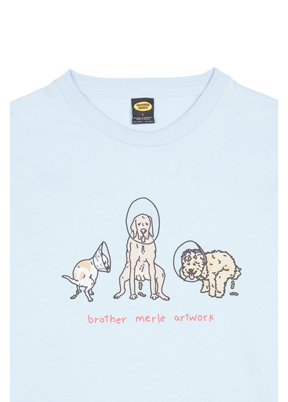 BROTHER MERLE T-shirt  Bleu