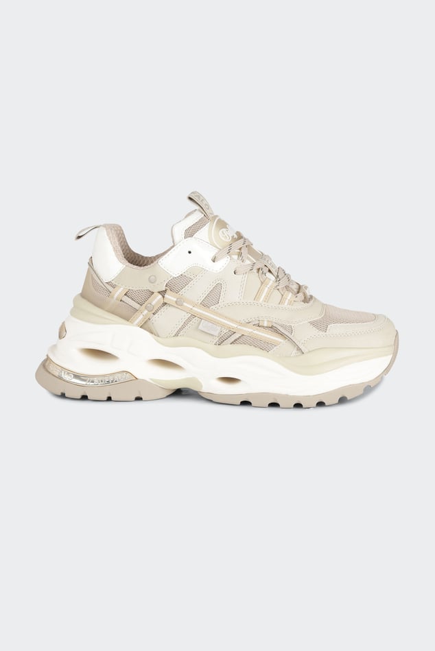 Beige Sneakers Buffalo Femme Baskets Beige Buffalo Femme AvancaShops