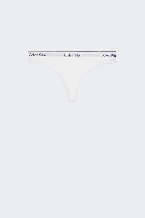 Calvin Klein Underwear Femme string Taille L - Blanc