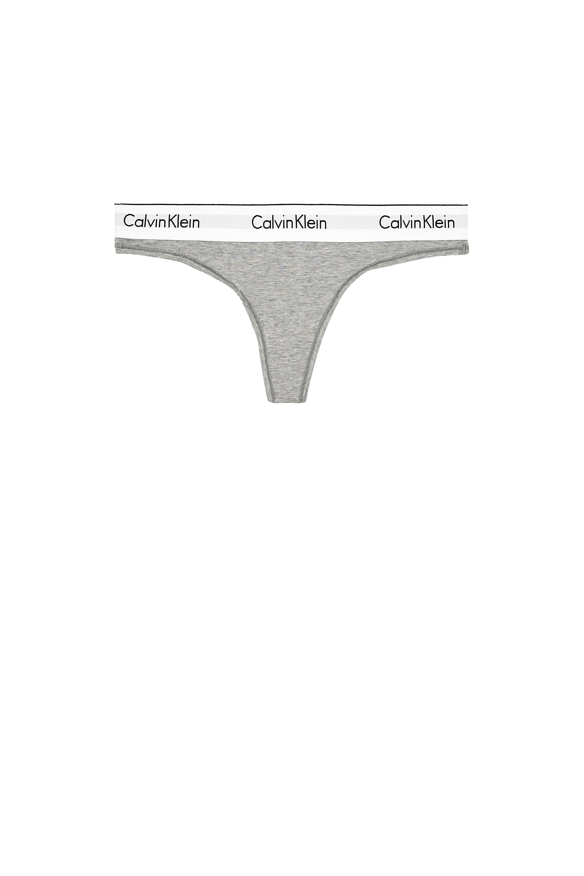 Calvin Klein Underwear Femme string Taille M - Gris