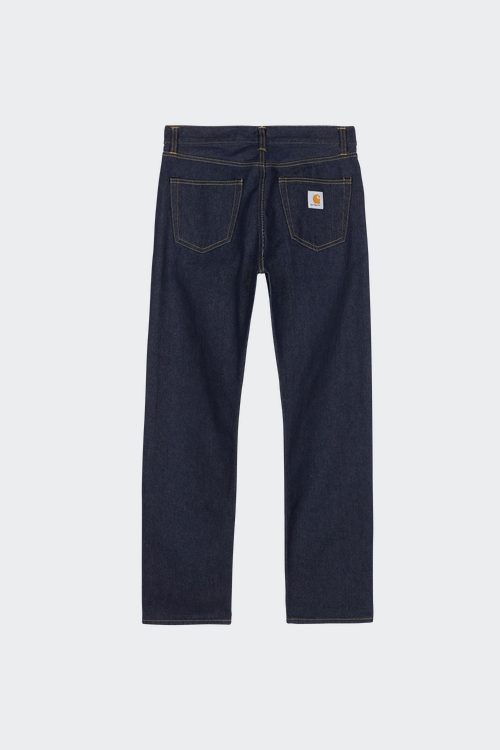 Carhartt WIP DOUBLE KNEE OVERALL SMITH - Salopette - blue rinsed