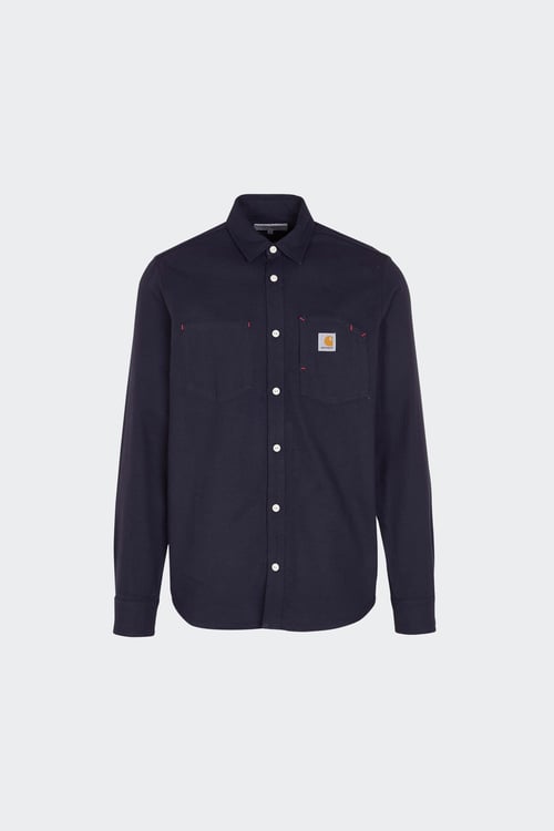 CARHARTT WIP Sur-chemise col classique Bleu