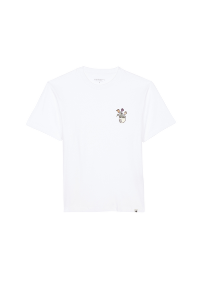 CARHARTT WIP T-shirt en coton biologique Blanc