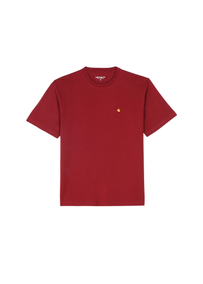 CARHARTT WIP T-shirt en coton biologique Rouge