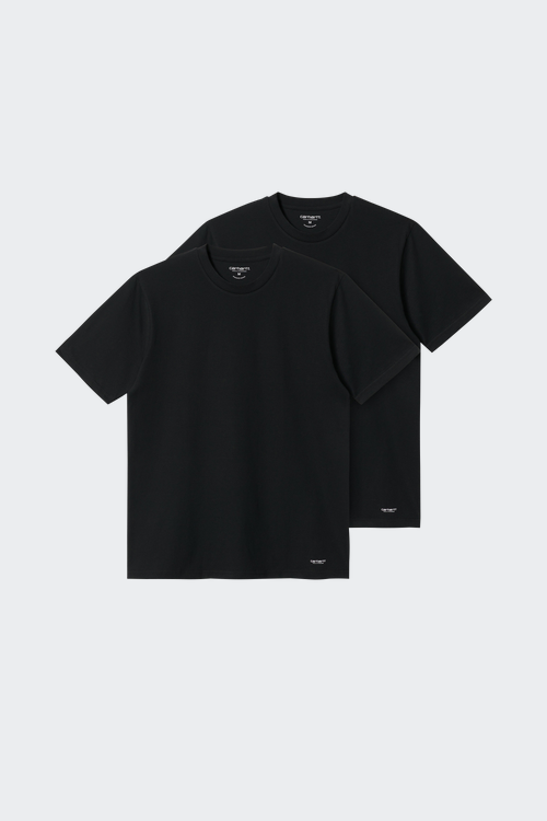 CARHARTT WIP Lot de deux t-shirts Noir