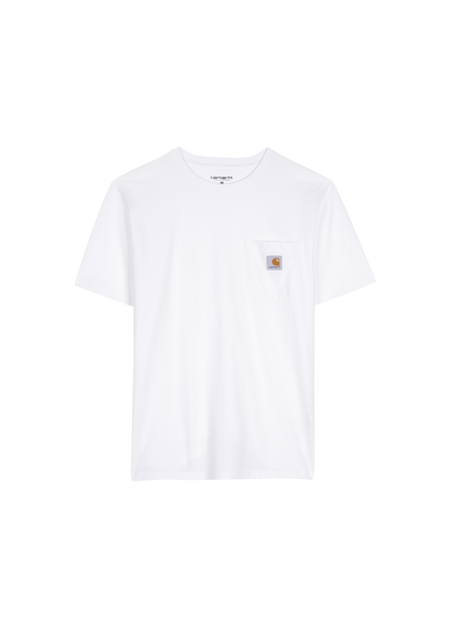 CARHARTT WIP Tee-shirt col rond regular-fit en coton Blanc