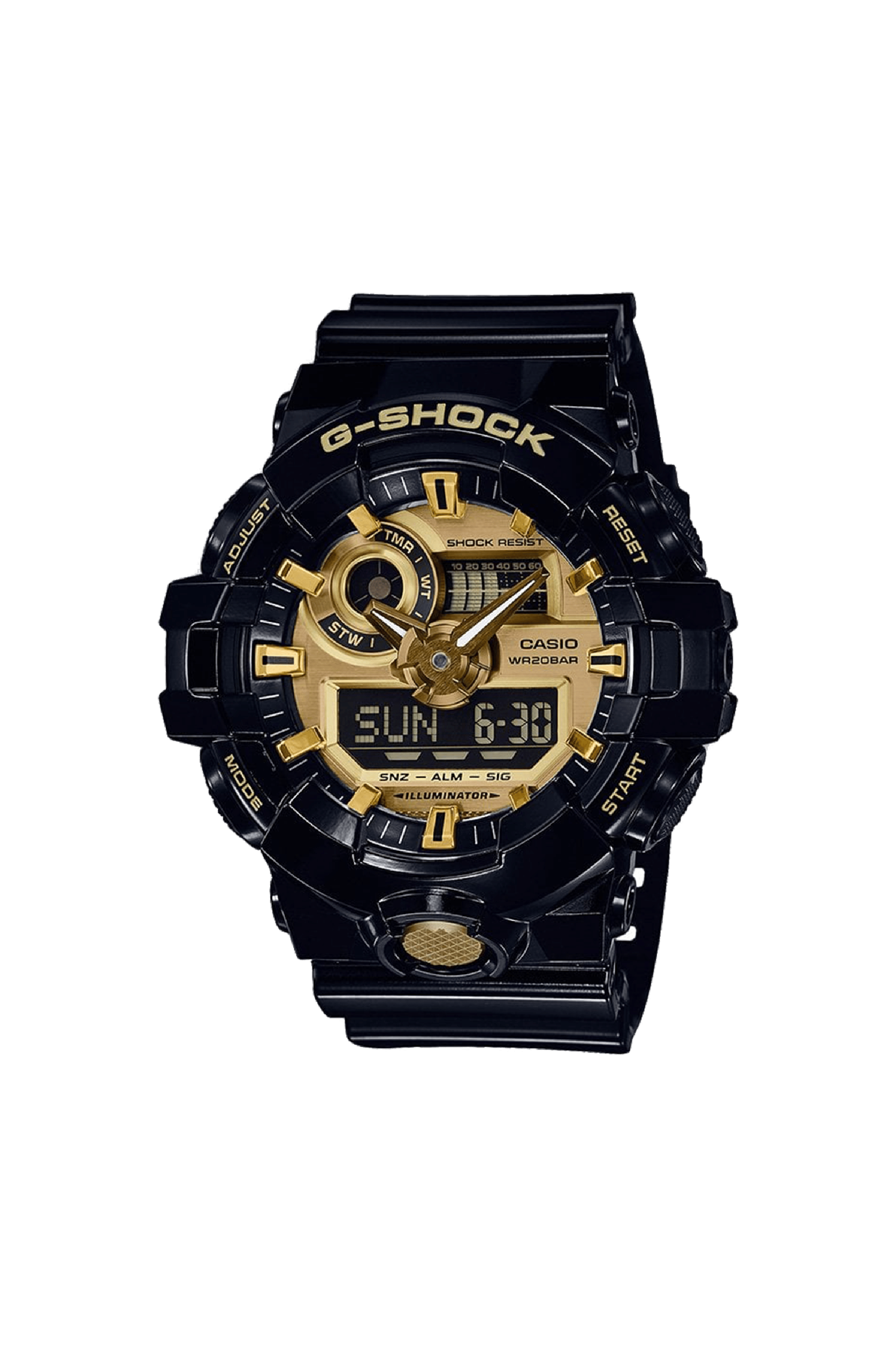 G-shock Homme Montre Taille TU - Noir