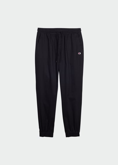 Jogging Elastic Cuff Pants Noir Champion Homme Citadium