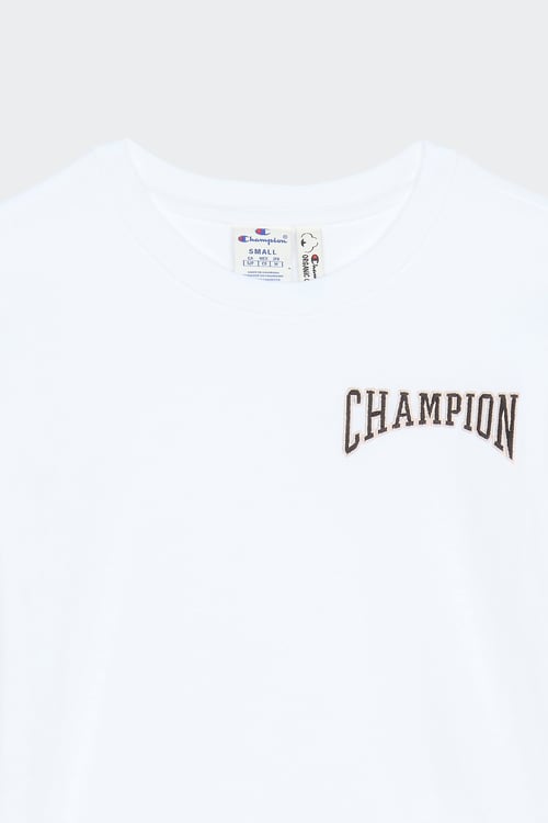 T shirt Blanc Champion Femme Citadium