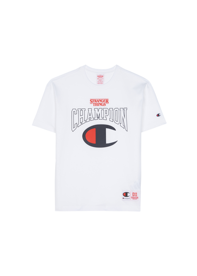 CHAMPION T-shirt Champion x Stranger Things  Blanc