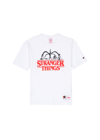 CHAMPION T-shirt Champion x Stranger Things Blanc