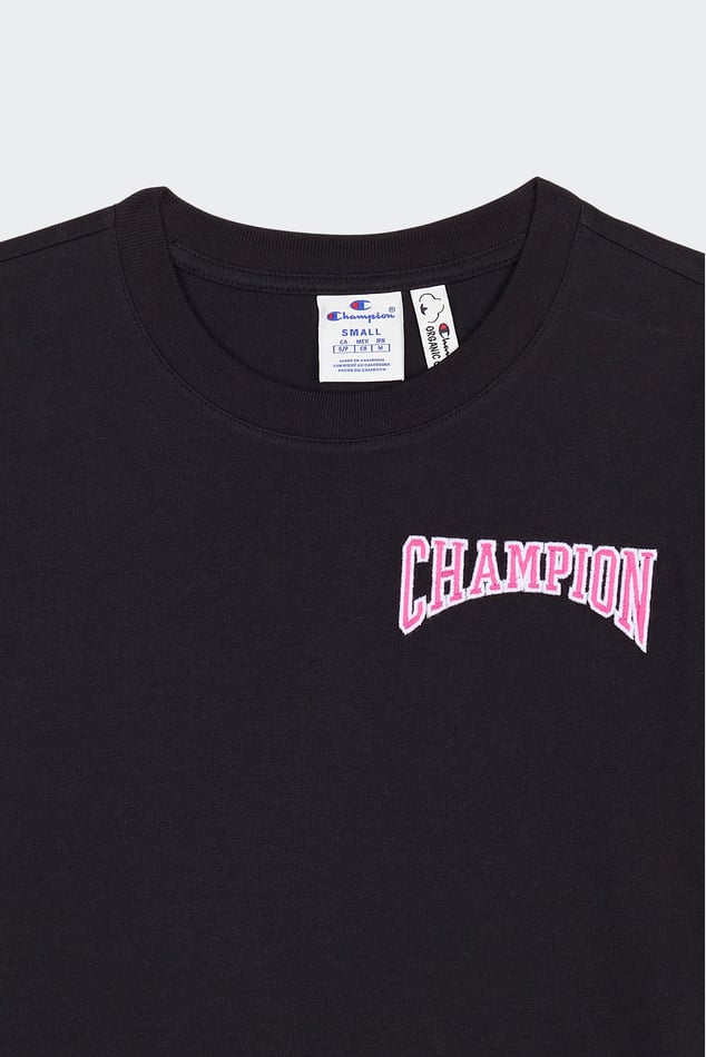 T shirt Noir Champion Femme Citadium
