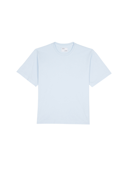 COLORFUL STANDARD T-shirt en coton bio Bleu