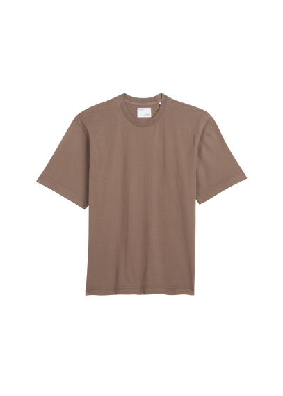 COLORFUL STANDARD T-shirt en coton bio Marron