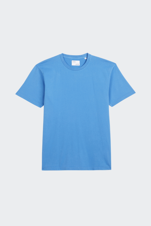 COLORFUL STANDARD T-shirt en coton biologique Bleu