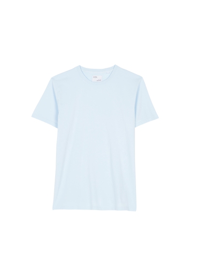 COLORFUL STANDARD T-shirt col rond en coton biologique Bleu