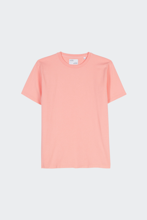 COLORFUL STANDARD Tee-shirt col rond regular-fit en coton bio Rose