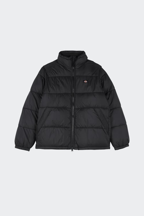 Doudoune noire discount homme