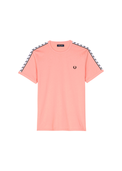 FRED PERRY T-SHIRT EN JERSEY Rose