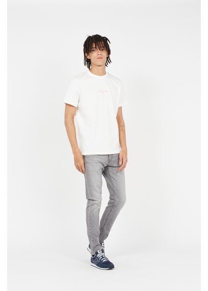 FRED PERRY Tee-shirt col rond regular fit en coton Blanc