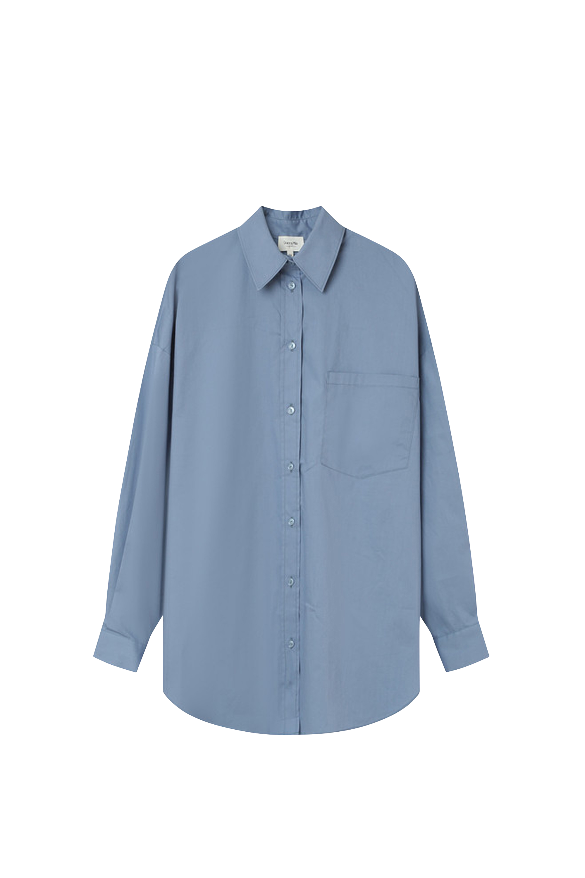 Femme Vêtements Tops Chemises Chemise En Denim Chambray Avec Logo En Métal Valentino en coloris Bleu 1 % de réduction 