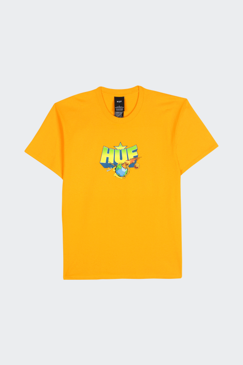 HUF T-shirt  Jaune