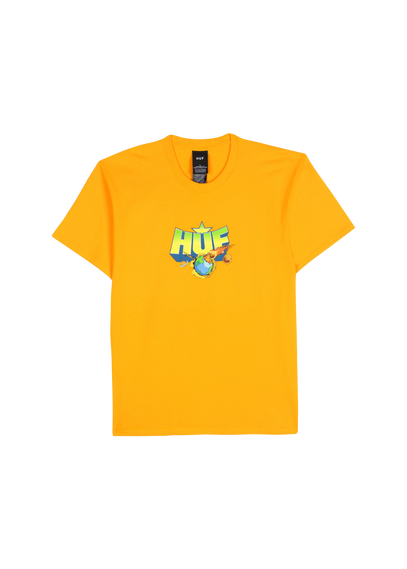 HUF T-shirt  Jaune