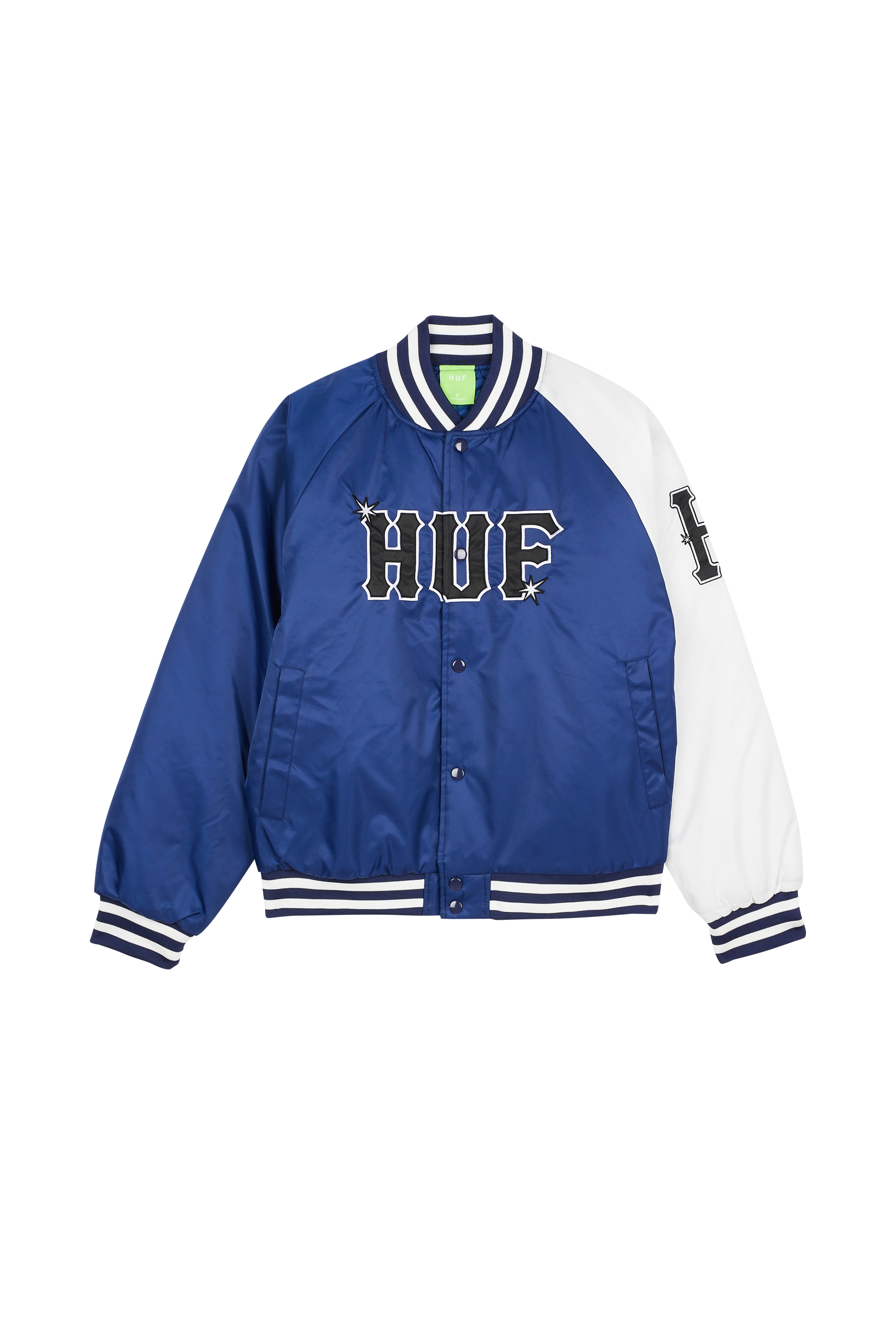 Veste Satin Baseball Bleu Huf - Femme | Citadium