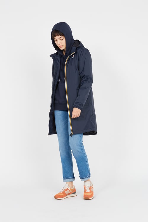 Nouvelle Collection PARKA CAPUCHE DEPHT BLUE K WAY FEMME Citadium nouvelle-collection-parka-capuche-depht-blue-k-way-femme-citadium