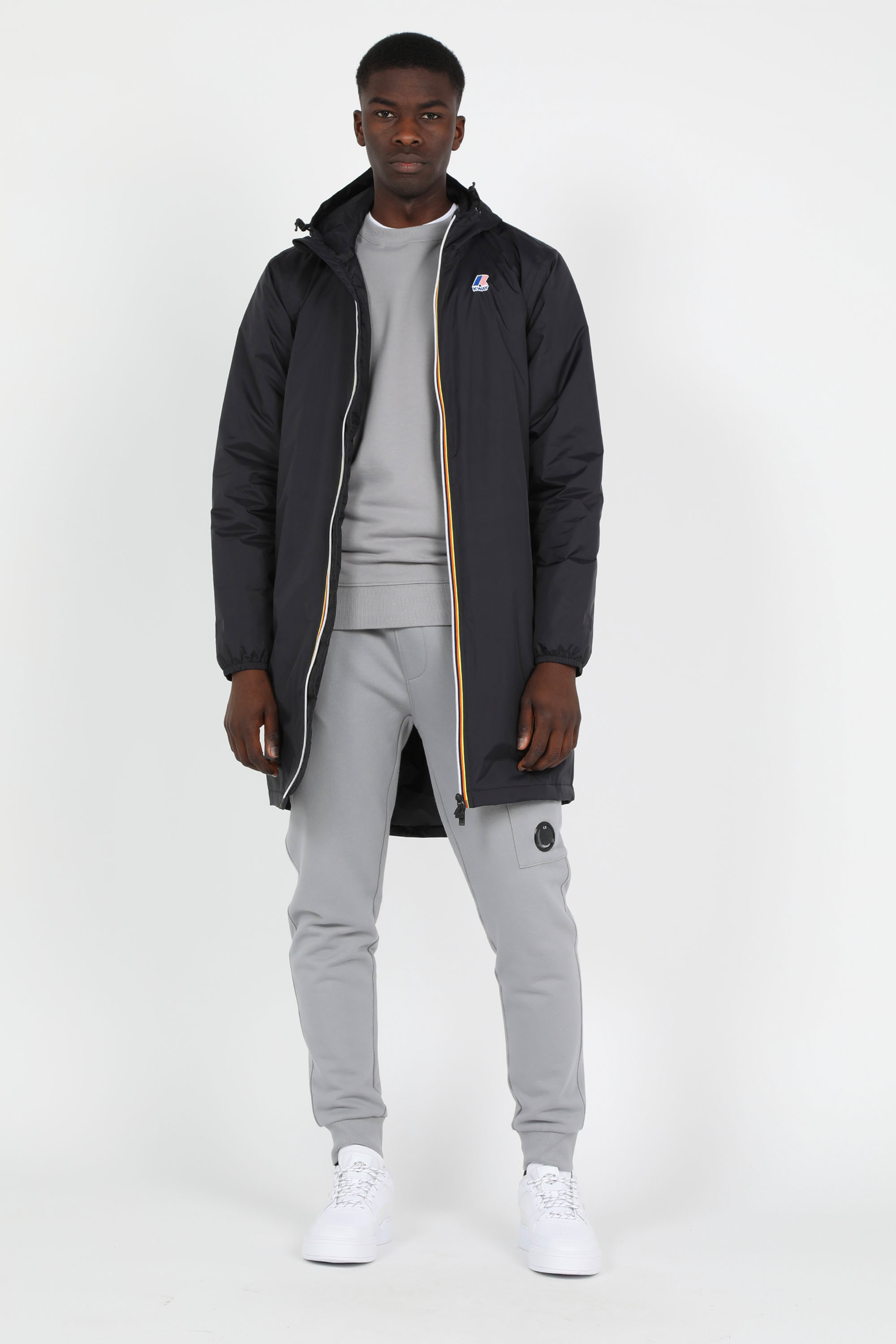 Parka à Capuche Noir Kway Homme Citadium