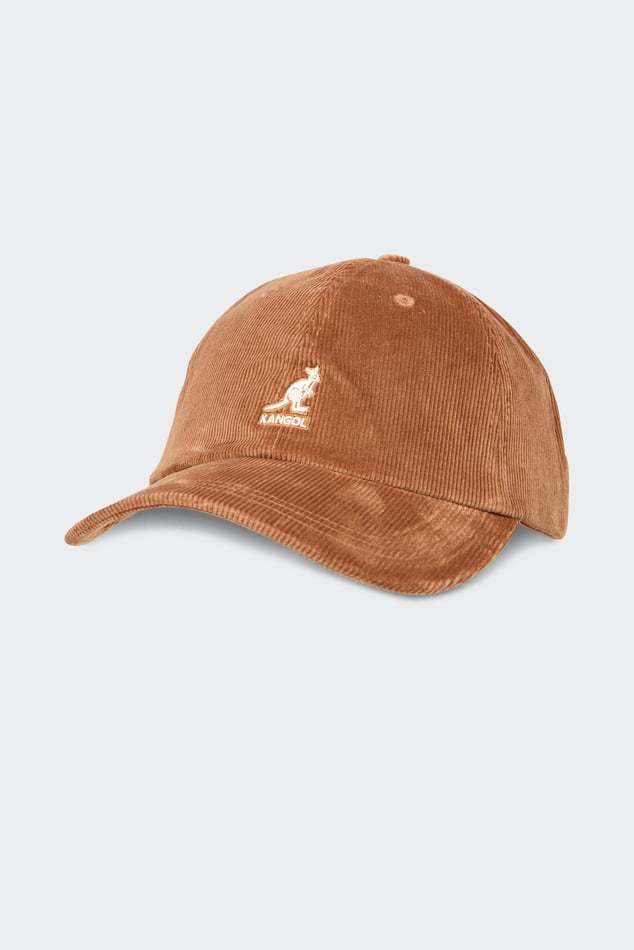 Casquette Cord Baseball Cap Marron Kangol Femme Citadium