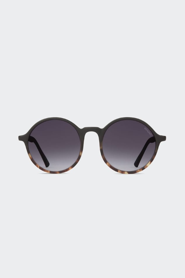 Lunettes De Soleil Rondes Noir Komono Femme Citadium