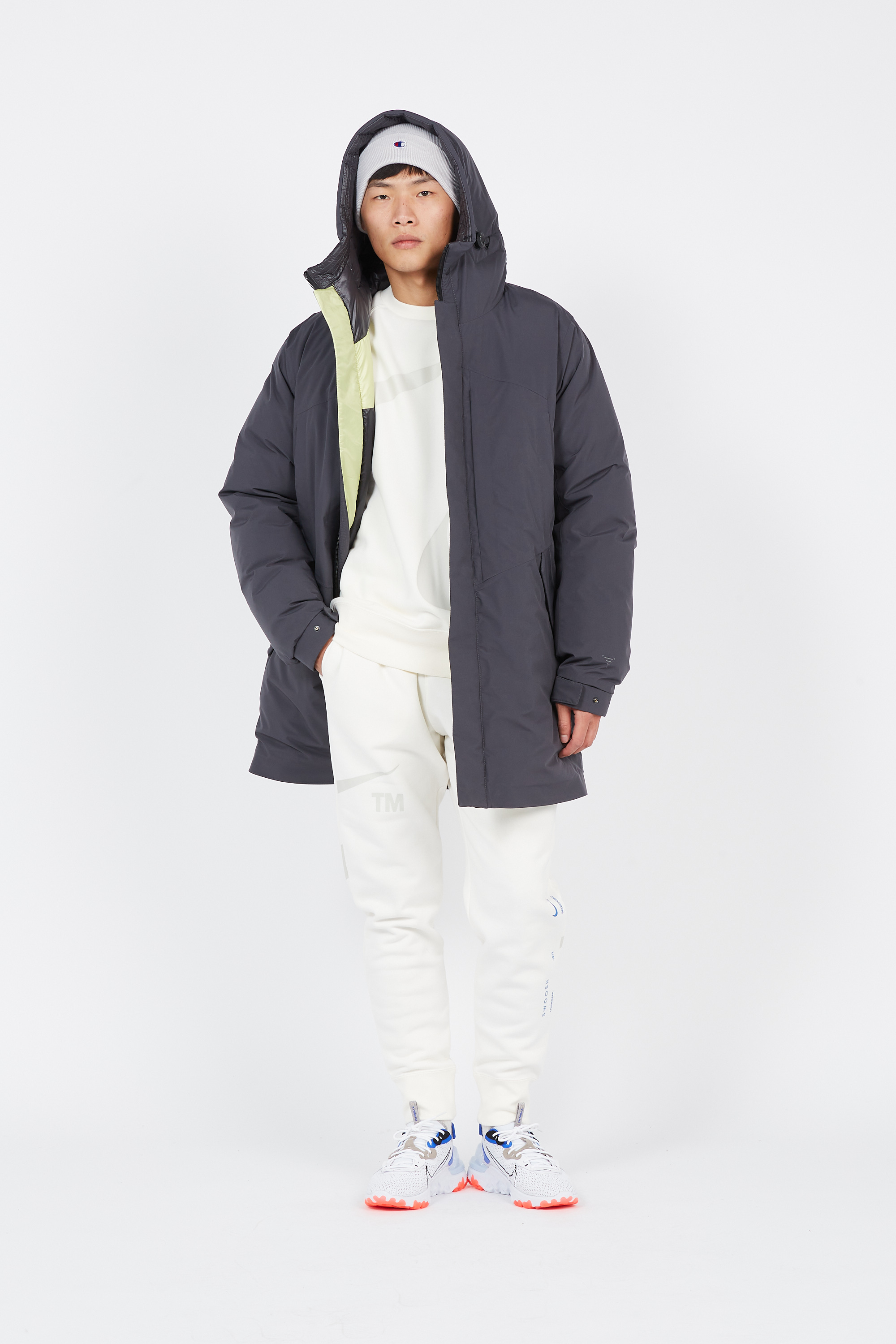 Parka R?�versible Gris Krakatau - Homme | Citadium