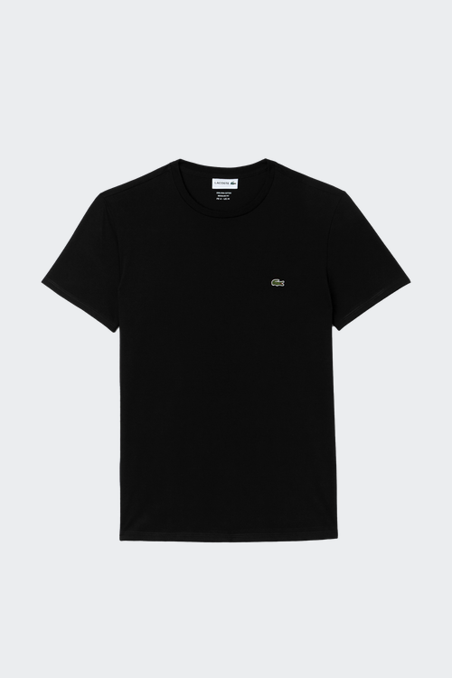 T-shirt Noir Lacoste - Homme