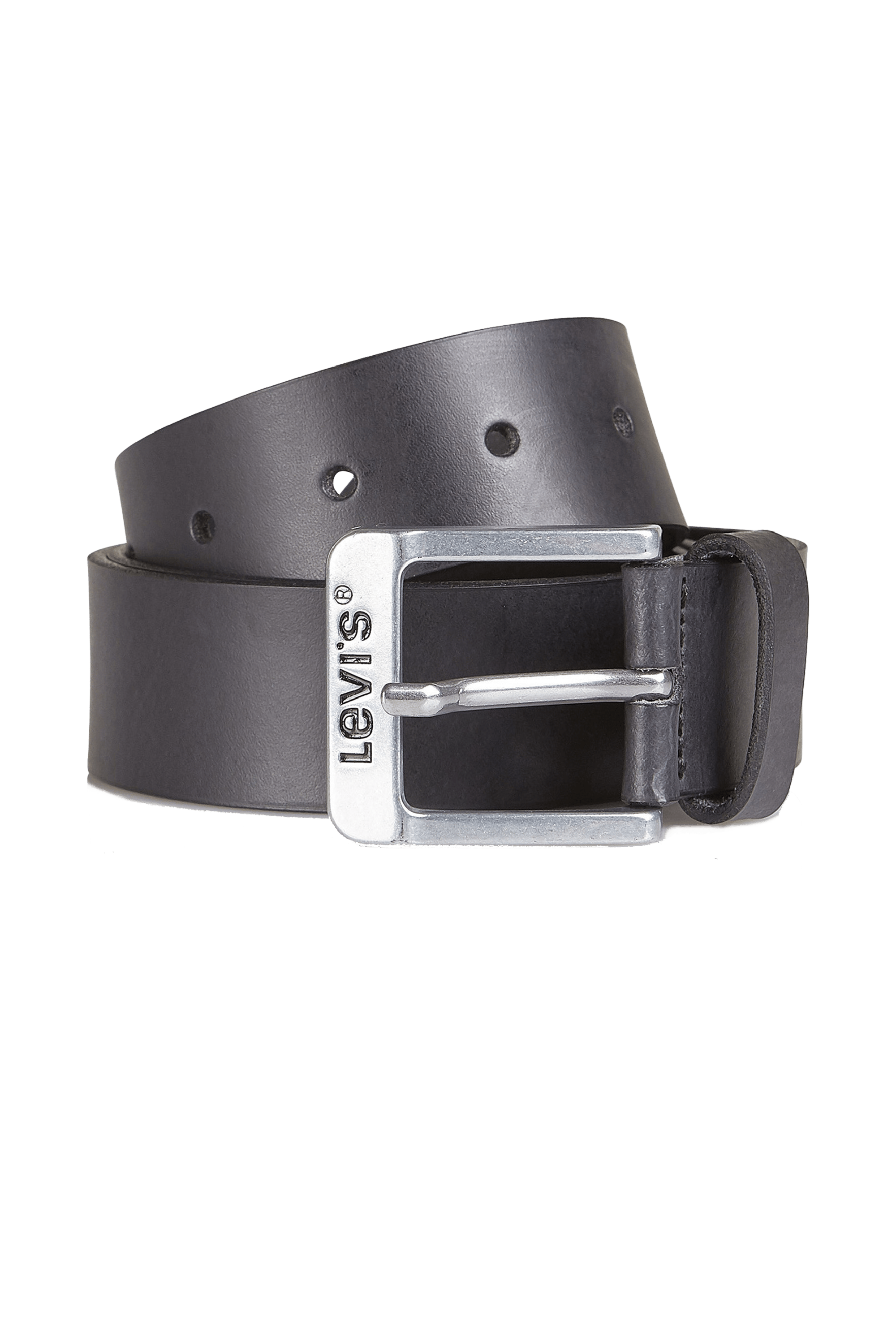 Ceinture en cuir - Taille 100 Noir