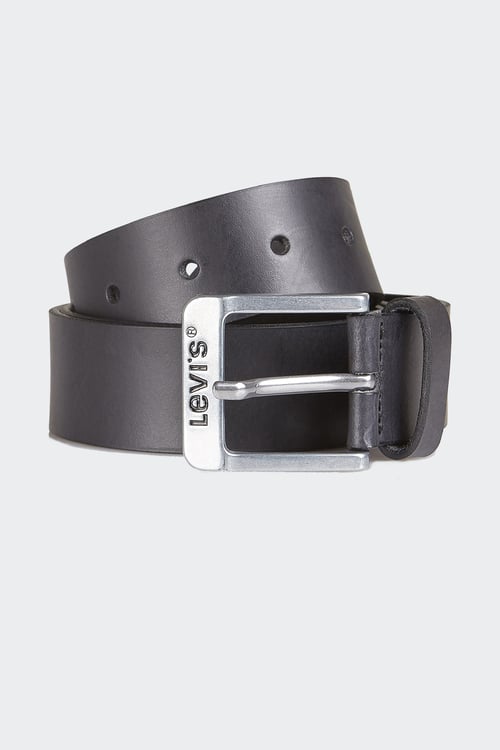 Ceinture en cuir - Taille 100 Noir