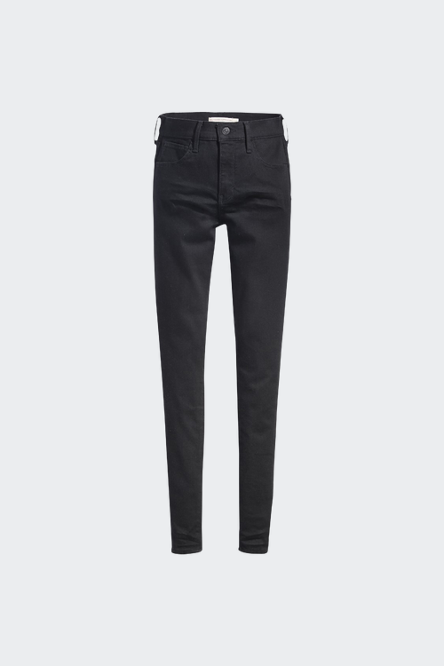 LEVI'S Jean 720 taille haute Super Skinny Noir