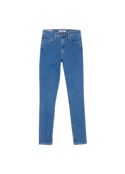 LEVI'S Jean skinny taille haute Bleu