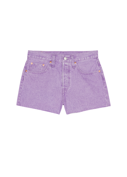 LEVI'S Short en jean taille haute  Violet