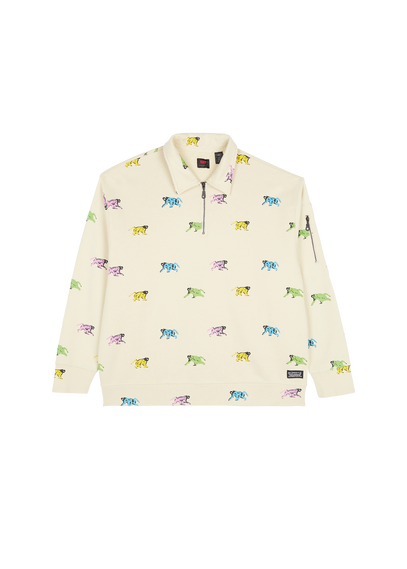 LEVI'S Sweatshirt à col zippé Multicolore