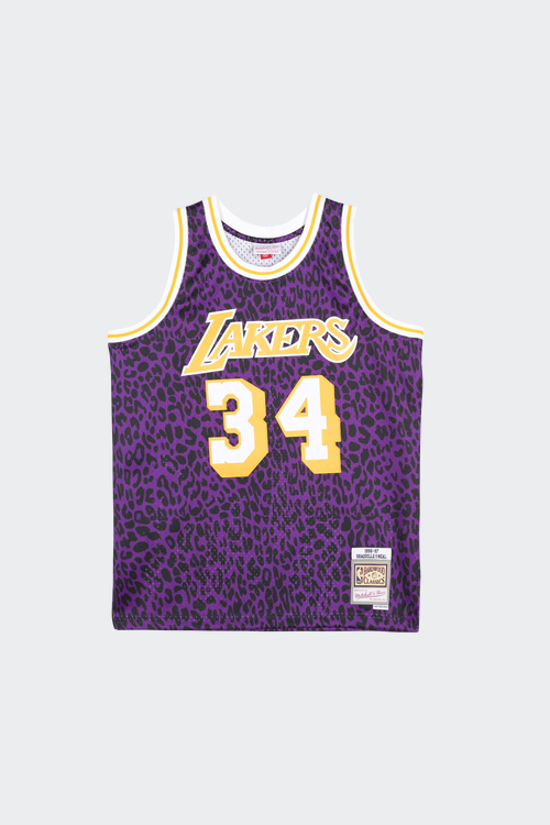 Craig Green zip up ruched detail jacket SHAQUILLE O'NEAL SWINGMAN JERSEY - LAKERS 1996- 97 Violet
