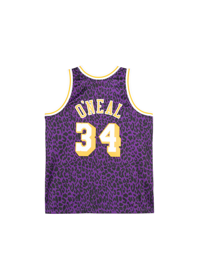 MITCHELL & NESS SHAQUILLE O'NEAL SWINGMAN JERSEY - LAKERS 1996- 97 Violet