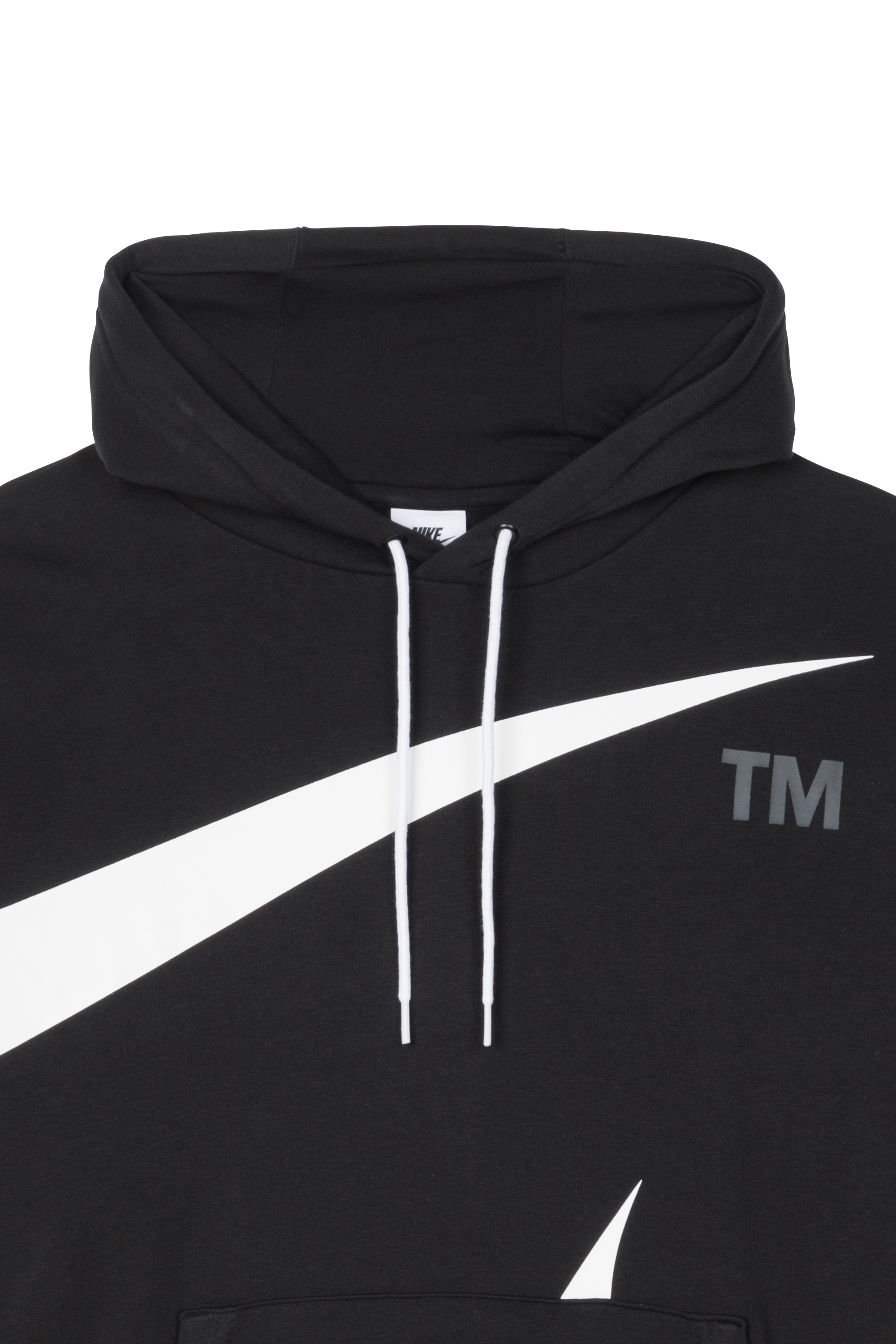 nike swoosh black hoodie