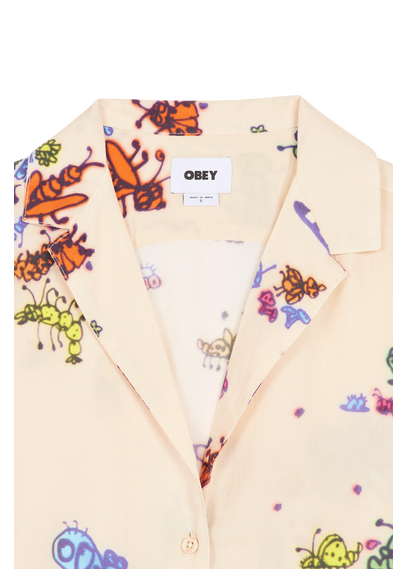 OBEY Chemise Beige