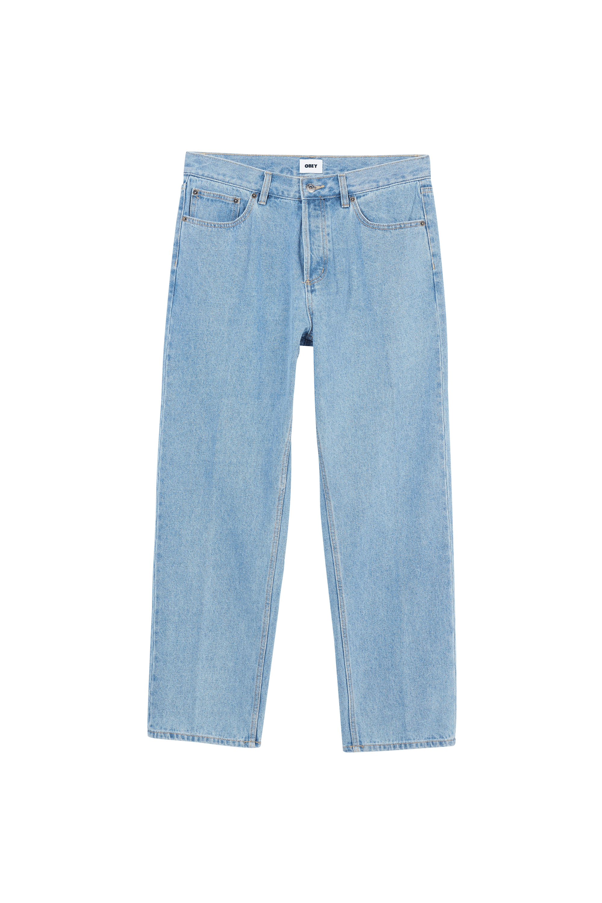 Obey - Jean - Taille 33 Bleu homme