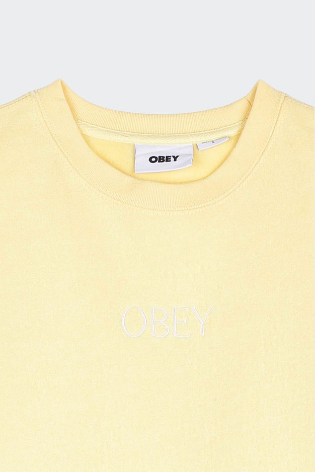 Sweat obey jaune sale