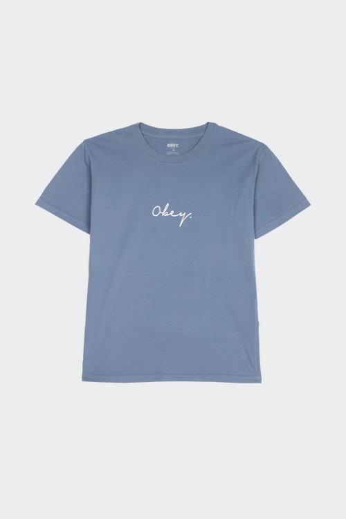 OBEY T-shirt Bleu