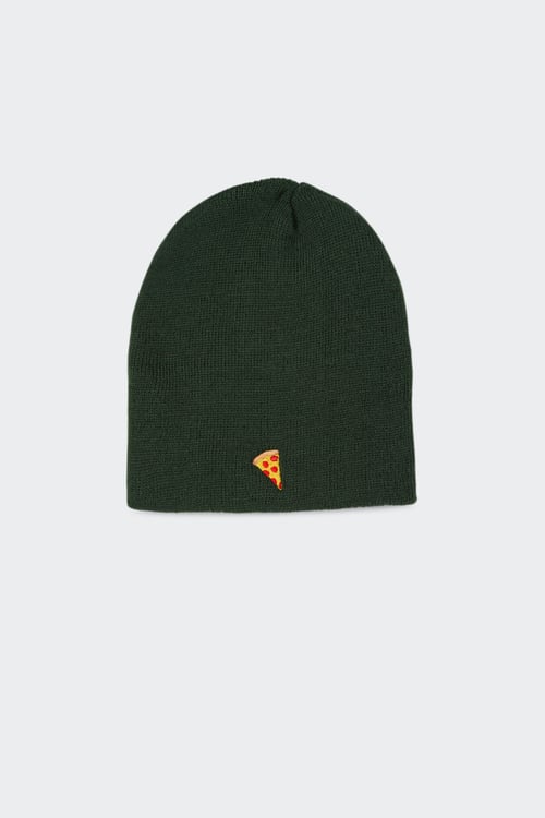 Pizza Skateboard Homme Bonnet Taille TU - Vert
