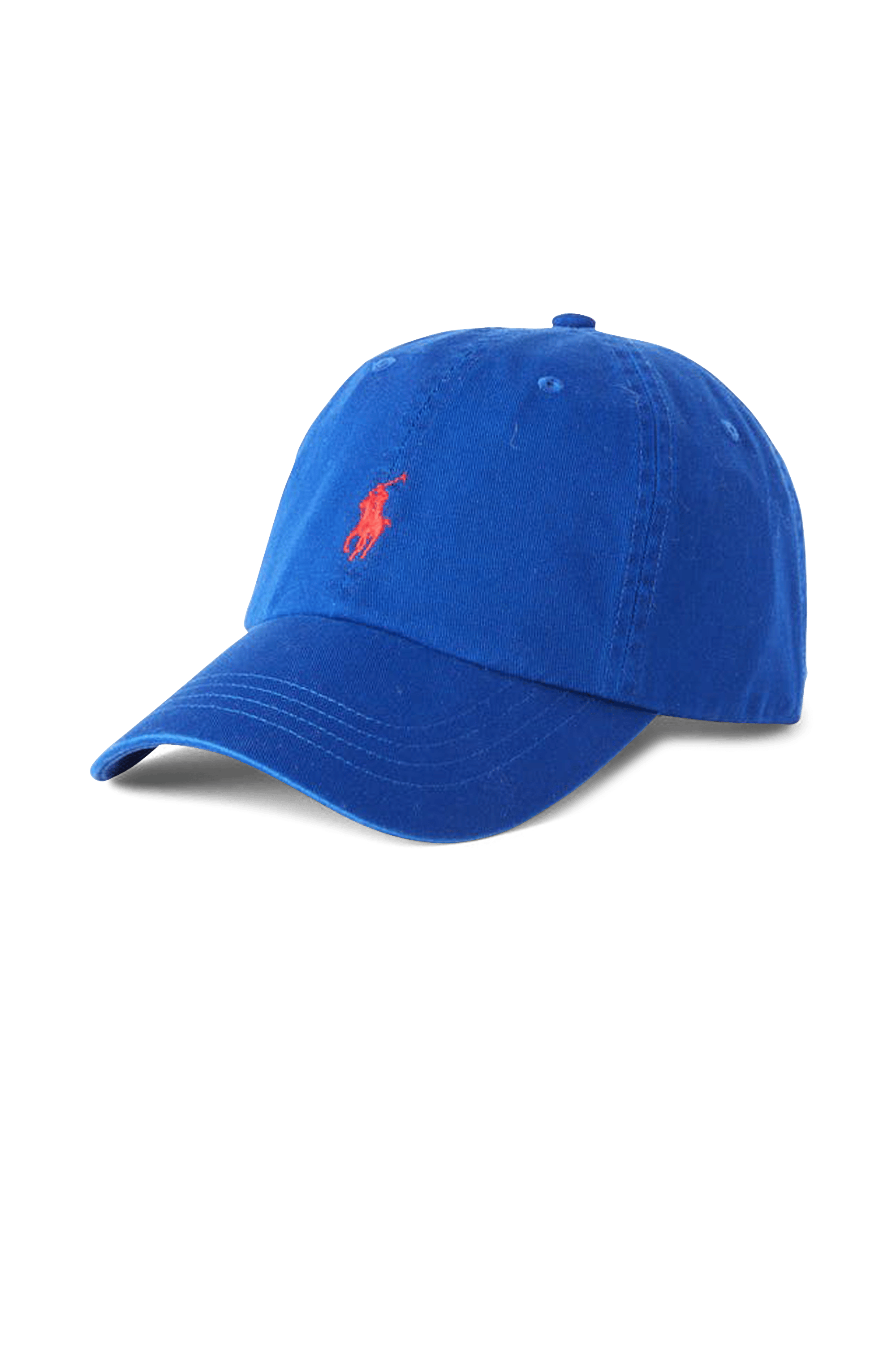 Polo - Casquette avec logo brodÃ© en coton - Taille TU Bleu