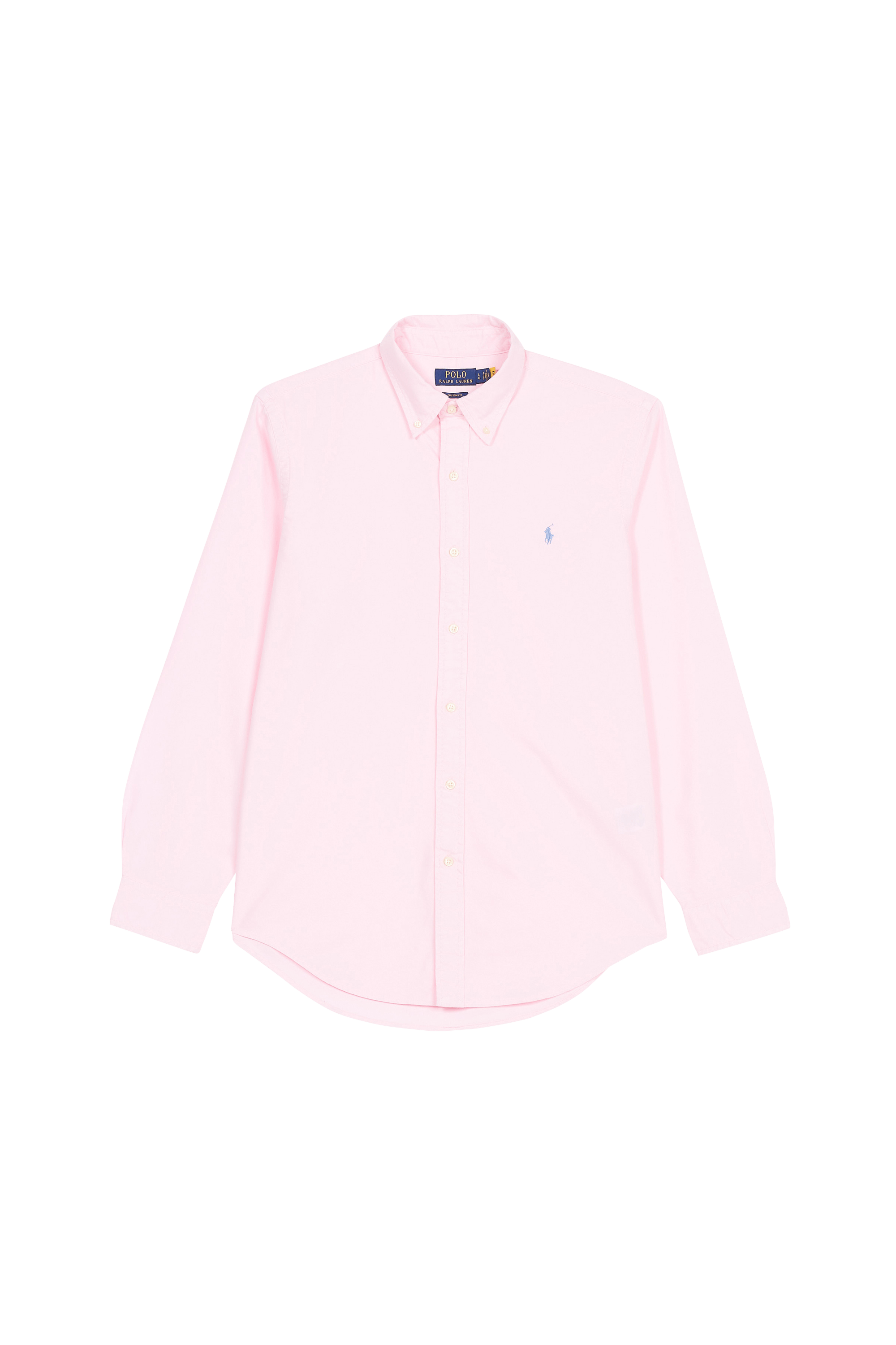 Polo - Chemise droite col classique en coton - Taille XL Rose